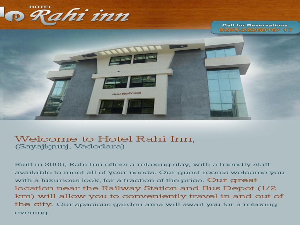 Hotel Rahi Inn Vadodara Extérieur photo